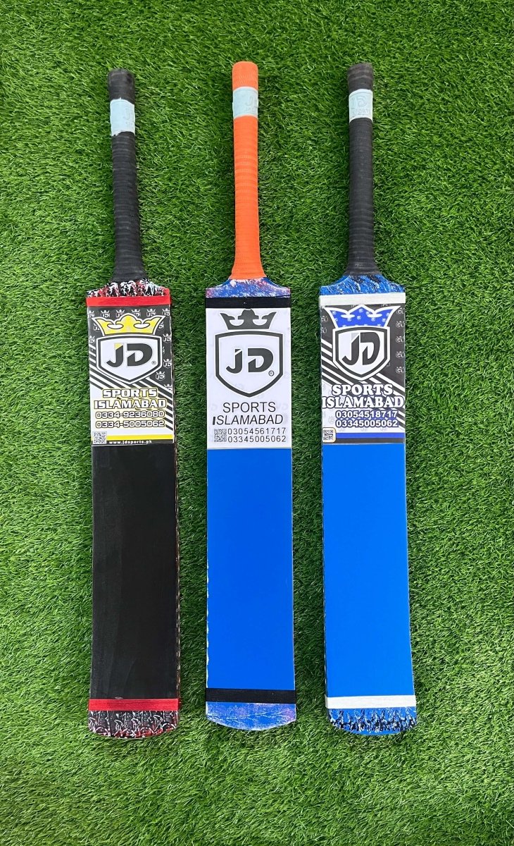 JD Tape Ball Cricket Bat – Full Cane Handle Tape Ball Bat FMC Edition
