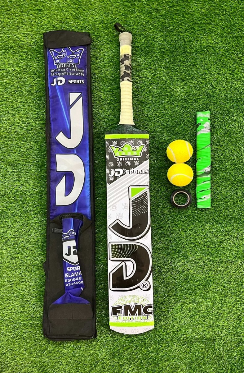JD Coconut Cricket Bat Premium Tape Ball Bat Deal  Comfortable Grip A Grade Coconut Wood