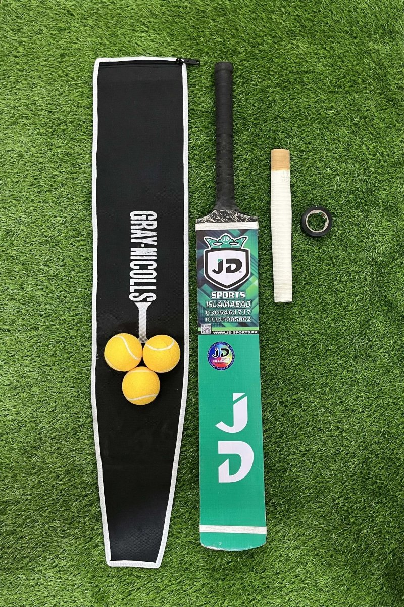 JD Cricket Bat Deal Free Delivery In pakistan green colour diamond edition bat