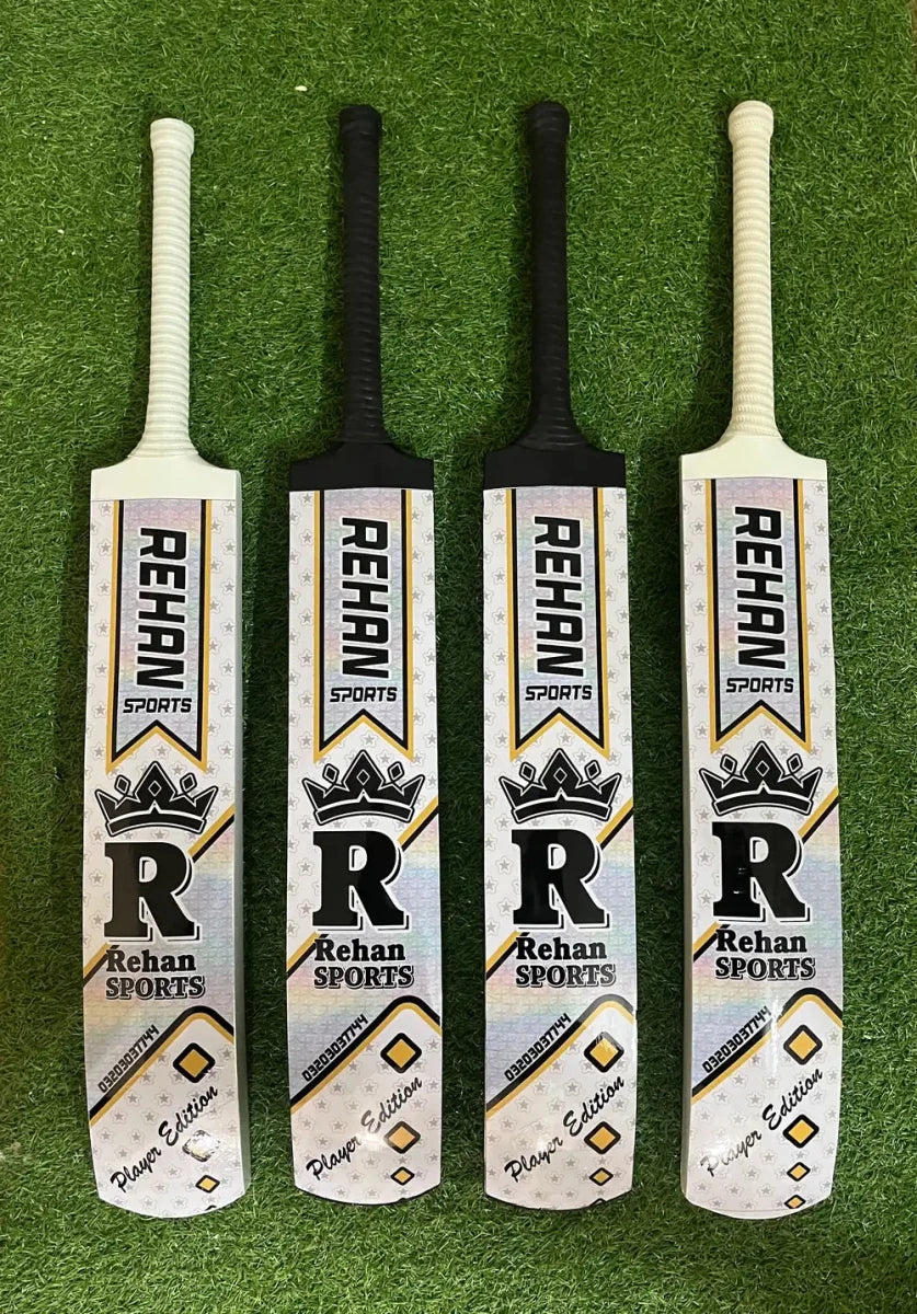 Player Bat Rehan Sports Coconut wood Tape Ball Bat Player Edition Bat