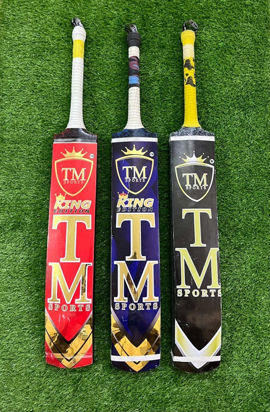 TM Tape Ball Bat King Edition Coconut  Wood Premium Bat By Rehan Sports